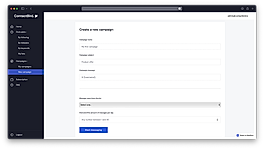 Create New campaign
