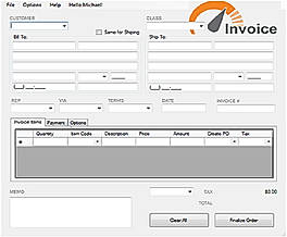 Dashboard Invoice