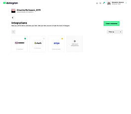 Integrations Dashboard