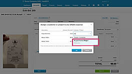 Assign a customer