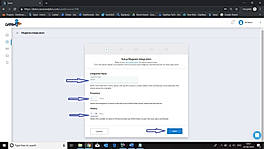 Daton  : Integration Setup screenshot