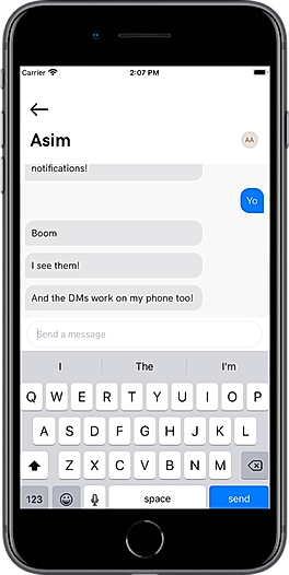 Distributed screenshot