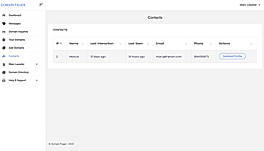 Domain Pager : Contact screenshot