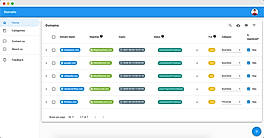 Domalio : Dashboard screenshot