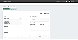 Invoice screenshot