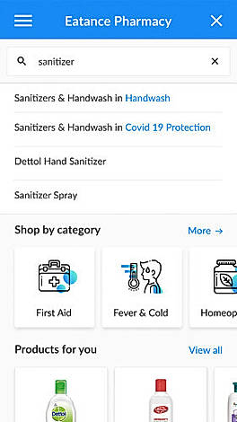 Eatance Pharmacy screenshot