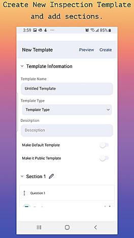 Inspections Template