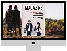 Branding with logo and background