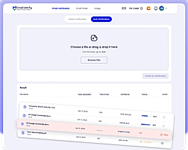 Bulk Email Verification