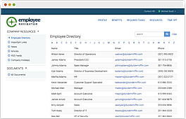 Employee Navigator screenshot