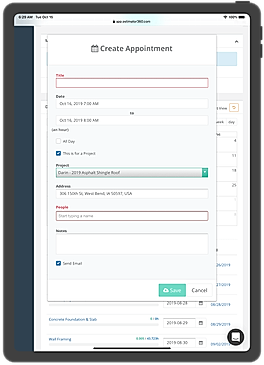 Management Scheduling Create Appointment