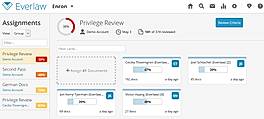 Everlaw Demo - Everlaw Document Assignments