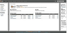 eZ Platform Enterprise Edition Demo - eZ Publish Platform Dashboard