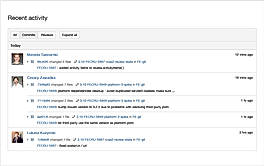Activity streams