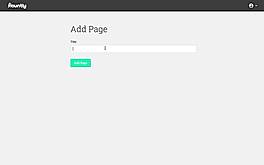Add Page