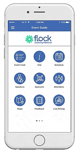 Flock Eventing Platform screenshot