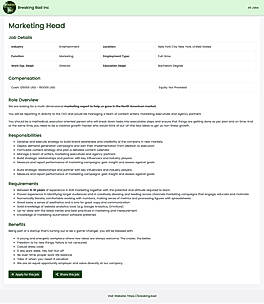 Job Description