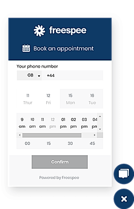 Book a Appointment screenshot