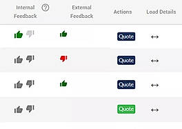 Combine freight matching with carrier relationships