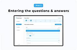 Entering Questions and Answers
