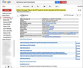 Mail Merge Reports Campaigns