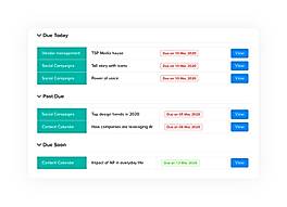 Tasks at a Glance