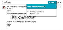 Email Open Tracking Data In Gmail