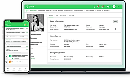 Grove HR : Dashboard screenshot