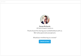 Thankyou Page Personlization screenshot