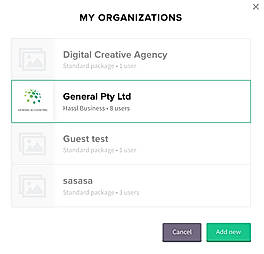 My Organisation