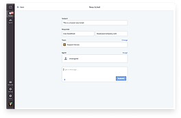 Create a ticket