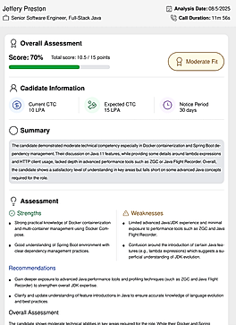 Overall Assessment