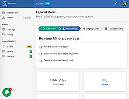 Hostero screenshot