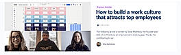 How to build a work culture that attracts top employees