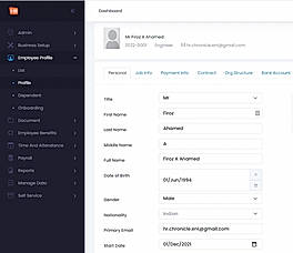 Employee Profile