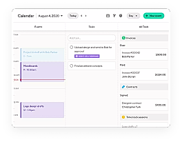 Calendar screenshot