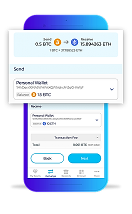 Infinito Wallet screenshot