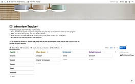 Interview Tracker