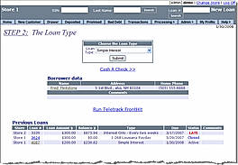 Choose Loan Type