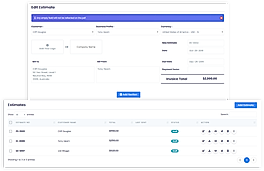 Invoice Crowd : Estimate screenshot