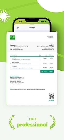 Professional Invoices