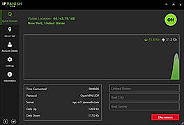 IPVanish VPN screenshot