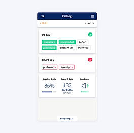 Calling screenshot