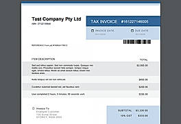 PDF Invoice
