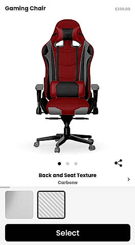 Product Configurator Mobile screenshot