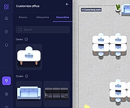 Customize space screenshot