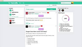 Kowalla : Dashboard screenshot
