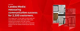 Landau Media: measuring communication success for 2,500 customers