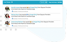 Live tracker