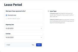 Lease Period